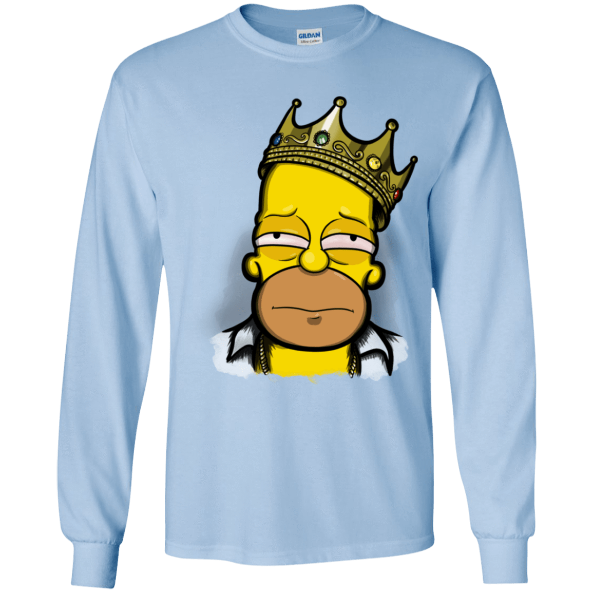 T-Shirts Light Blue / YS Notorious Drink Youth Long Sleeve T-Shirt