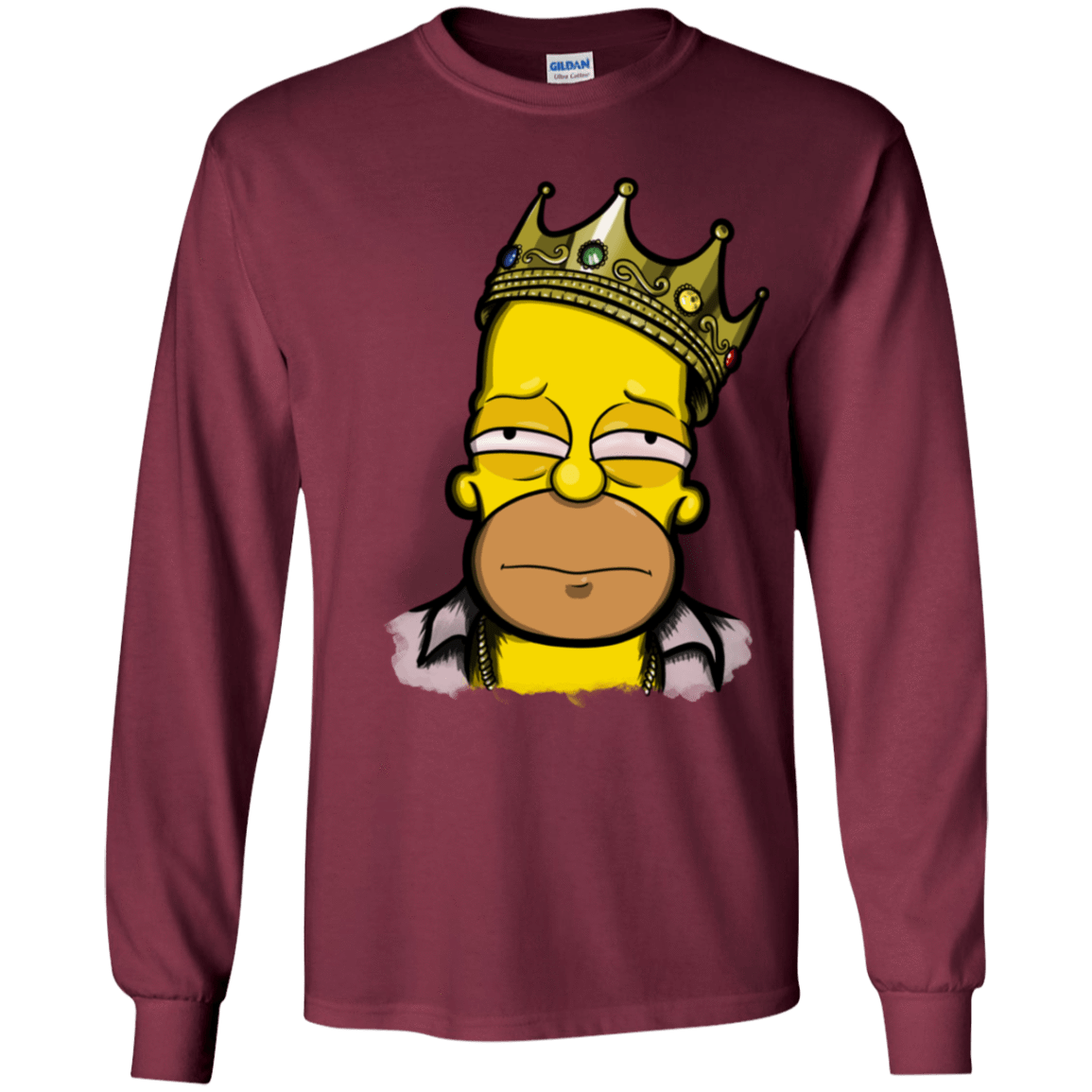 T-Shirts Maroon / YS Notorious Drink Youth Long Sleeve T-Shirt