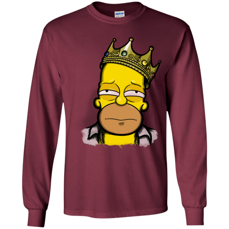 T-Shirts Maroon / YS Notorious Drink Youth Long Sleeve T-Shirt