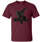 T-Shirts Maroon / S Notorious Night Monkey T-Shirt
