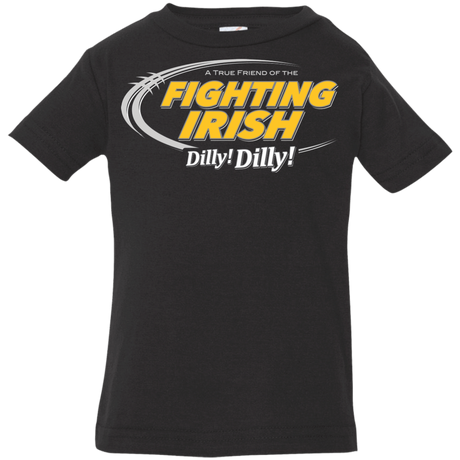 T-Shirts Black / 6 Months Notre Dame Dilly Dilly Infant Premium T-Shirt