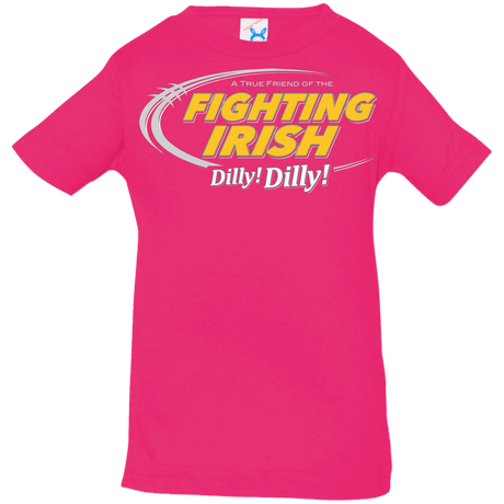 T-Shirts Hot Pink / 6 Months Notre Dame Dilly Dilly Infant Premium T-Shirt