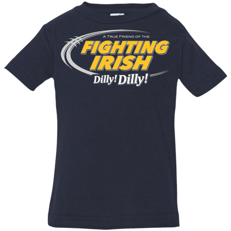 T-Shirts Navy / 6 Months Notre Dame Dilly Dilly Infant Premium T-Shirt