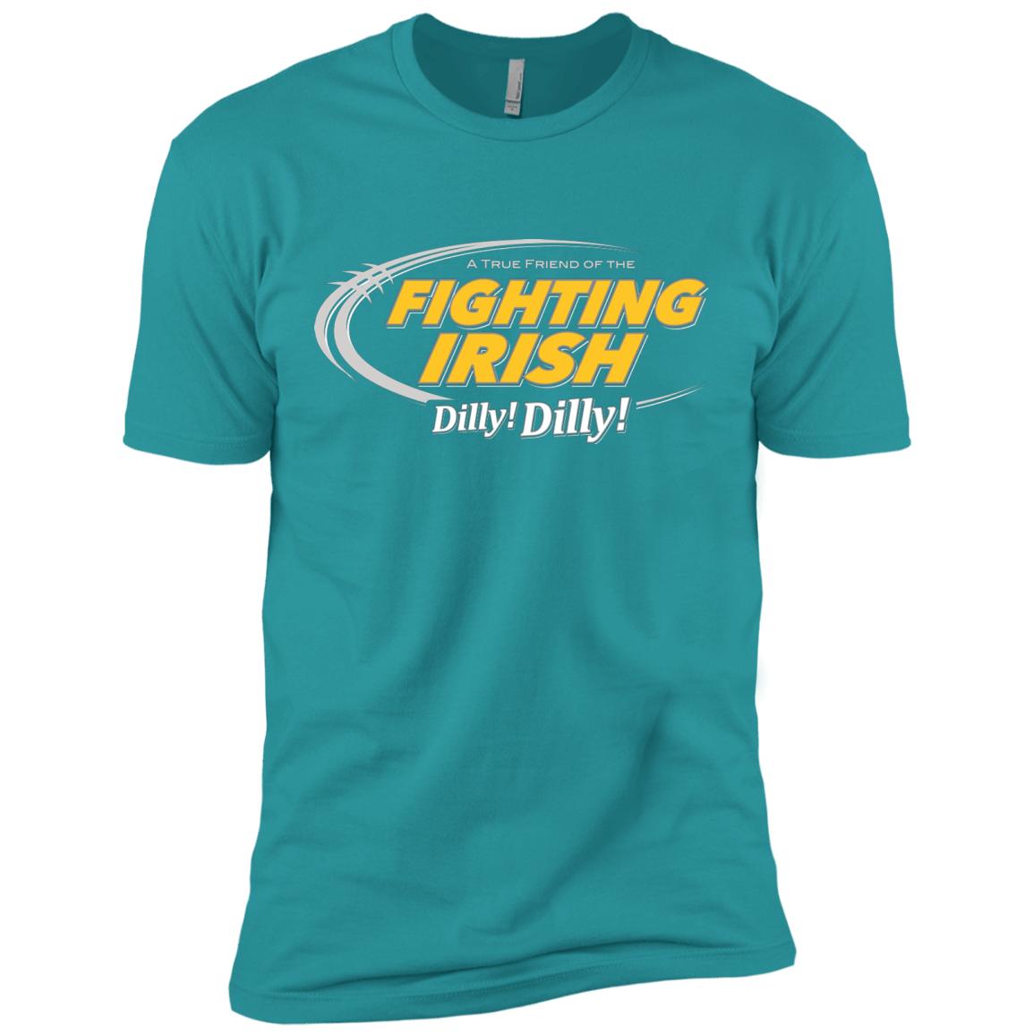 T-Shirts Tahiti Blue / X-Small Notre Dame Dilly Dilly Men's Premium T-Shirt