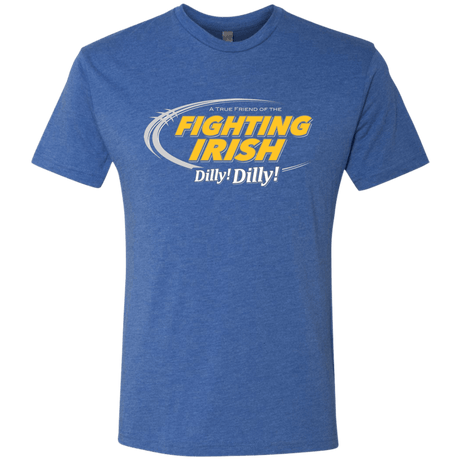 T-Shirts Vintage Royal / Small Notre Dame Dilly Dilly Men's Triblend T-Shirt