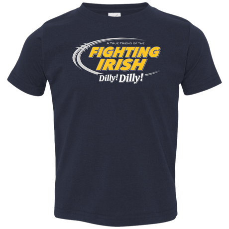 T-Shirts Navy / 2T Notre Dame Dilly Dilly Toddler Premium T-Shirt