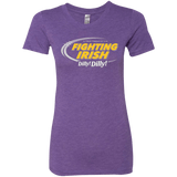 T-Shirts Purple Rush / Small Notre Dame Dilly Dilly Women's Triblend T-Shirt