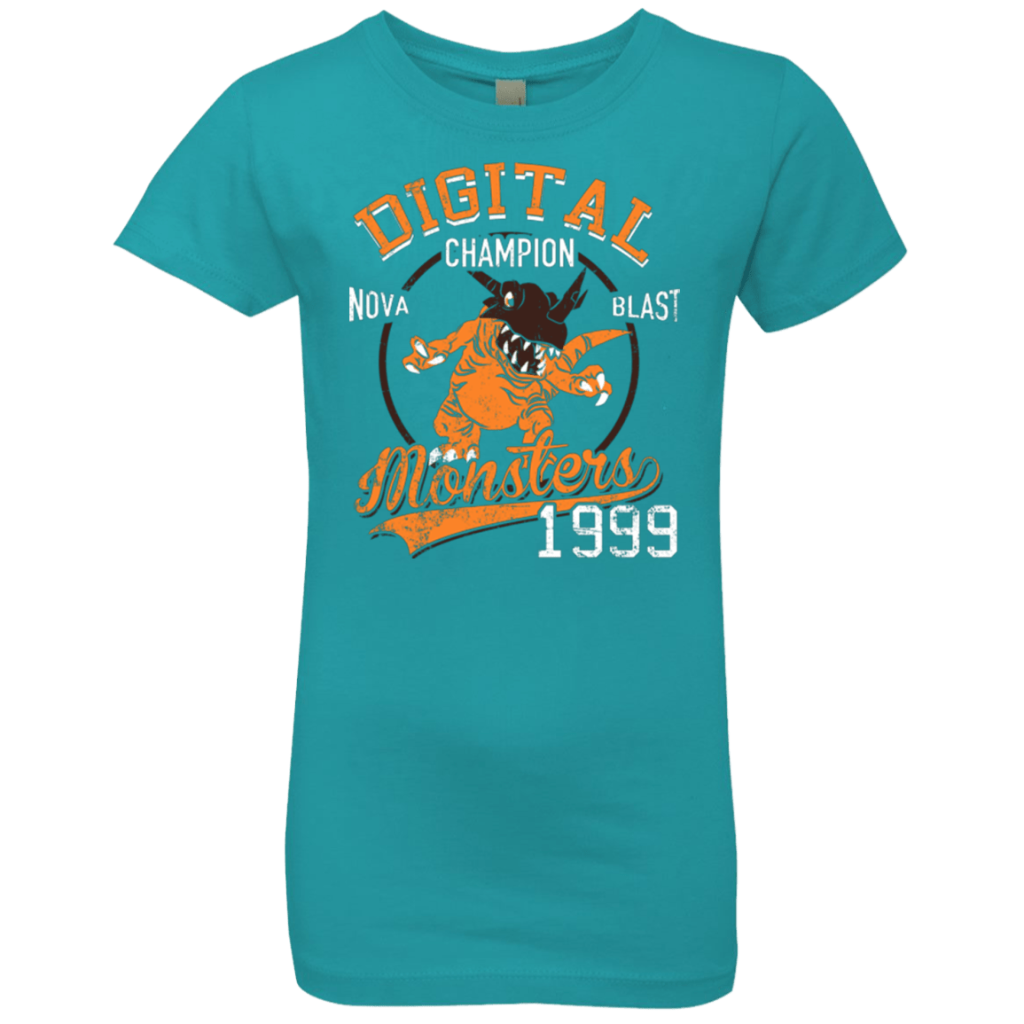 T-Shirts Tahiti Blue / YXS Nova Blast Girls Premium T-Shirt