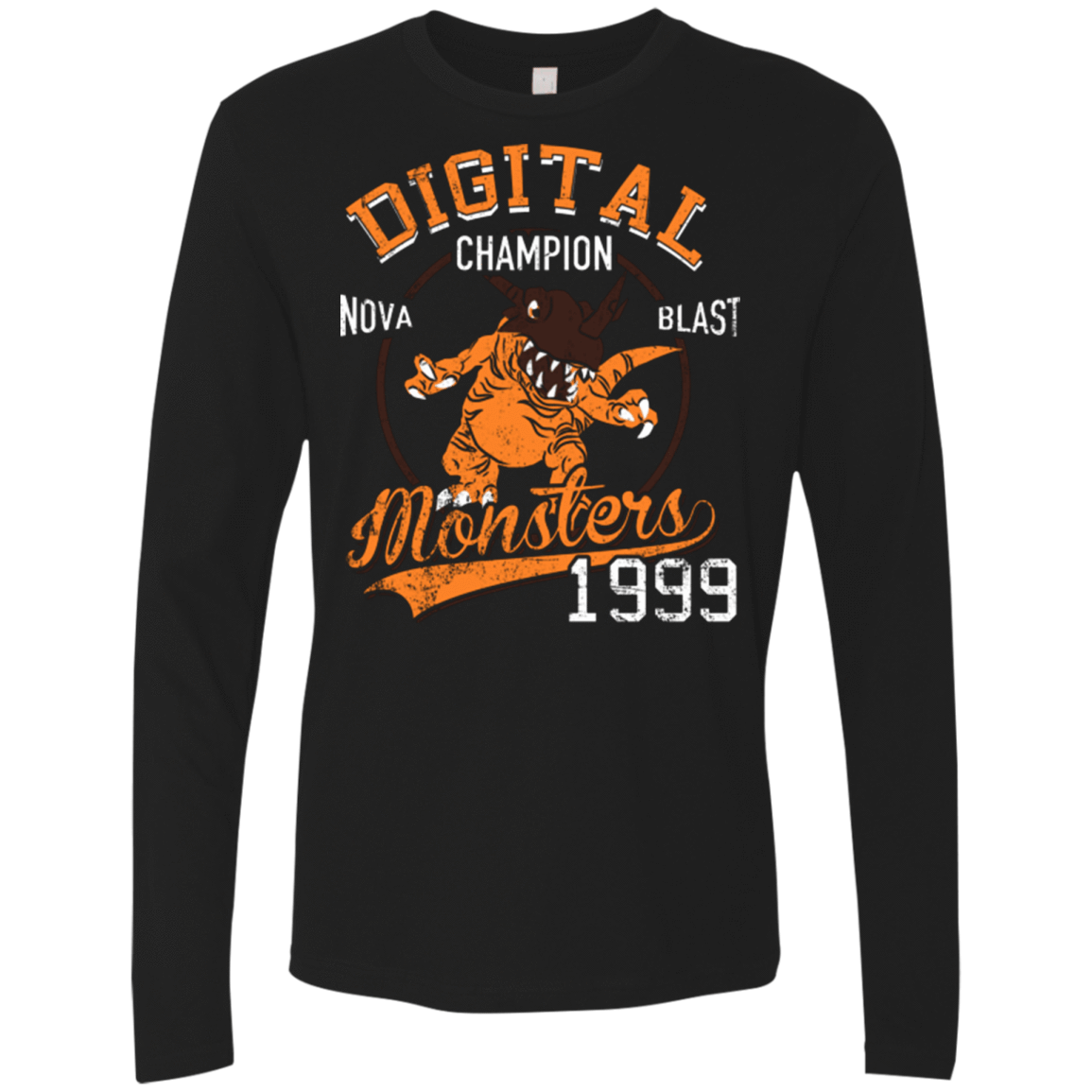 T-Shirts Black / Small Nova Blast Men's Premium Long Sleeve