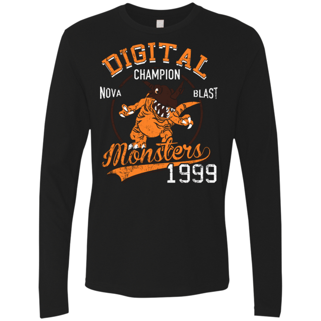 T-Shirts Black / Small Nova Blast Men's Premium Long Sleeve