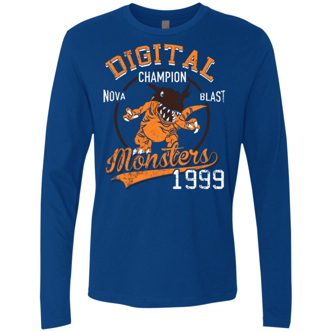 T-Shirts Royal / Small Nova Blast Men's Premium Long Sleeve
