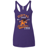 T-Shirts Purple / X-Small Nova Blast Women's Triblend Racerback Tank