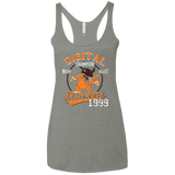 T-Shirts Venetian Grey / X-Small Nova Blast Women's Triblend Racerback Tank