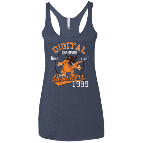 T-Shirts Vintage Navy / X-Small Nova Blast Women's Triblend Racerback Tank