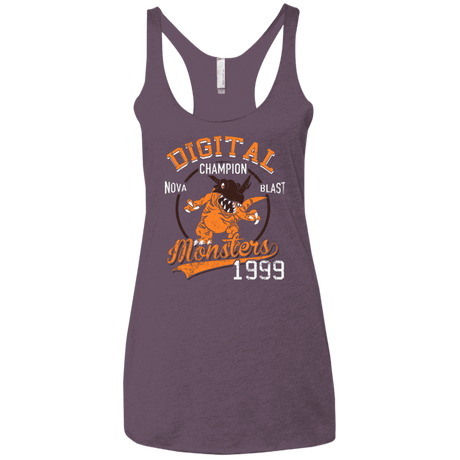 T-Shirts Vintage Purple / X-Small Nova Blast Women's Triblend Racerback Tank