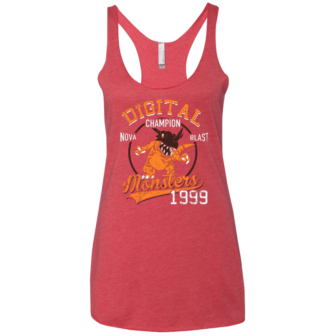 T-Shirts Vintage Red / X-Small Nova Blast Women's Triblend Racerback Tank