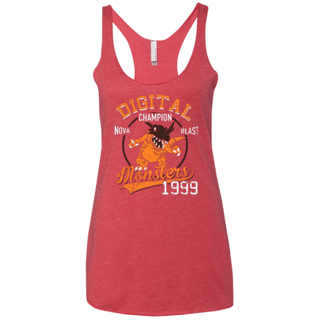 T-Shirts Vintage Red / X-Small Nova Blast Women's Triblend Racerback Tank