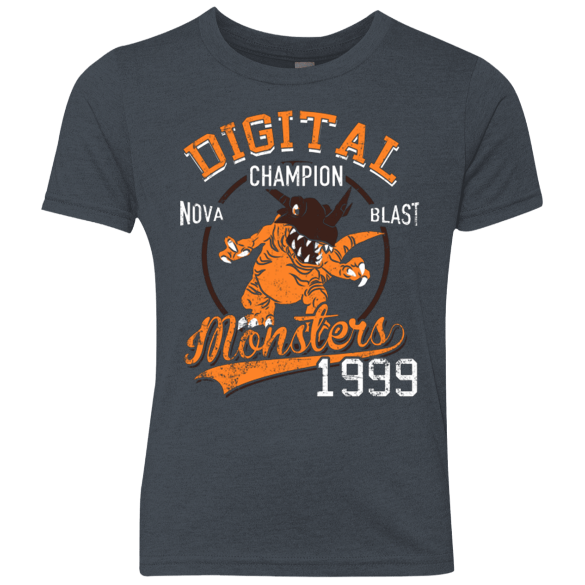 T-Shirts Vintage Navy / YXS Nova Blast Youth Triblend T-Shirt