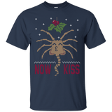 T-Shirts Navy / S Now Kiss T-Shirt