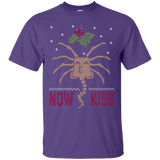 T-Shirts Purple / S Now Kiss T-Shirt