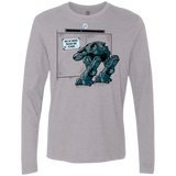 T-Shirts Heather Grey / Small NOW WHAT Men's Premium Long Sleeve