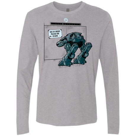 T-Shirts Heather Grey / Small NOW WHAT Men's Premium Long Sleeve