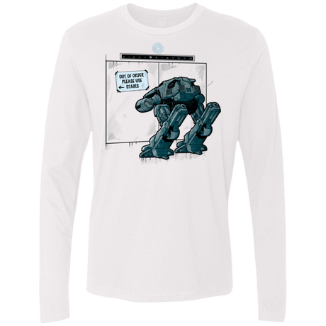 T-Shirts White / Small NOW WHAT Men's Premium Long Sleeve