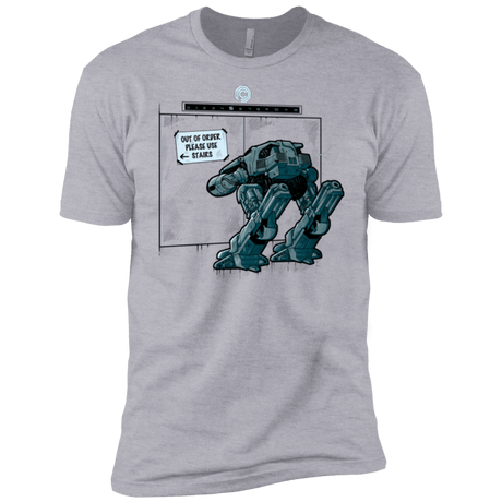 T-Shirts Heather Grey / X-Small NOW WHAT Men's Premium T-Shirt