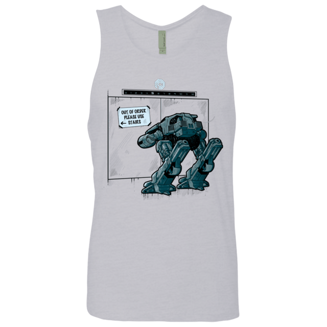 T-Shirts Heather Grey / Small NOW WHAT Men's Premium Tank Top