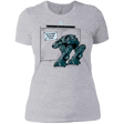 T-Shirts Heather Grey / X-Small NOW WHAT Women's Premium T-Shirt