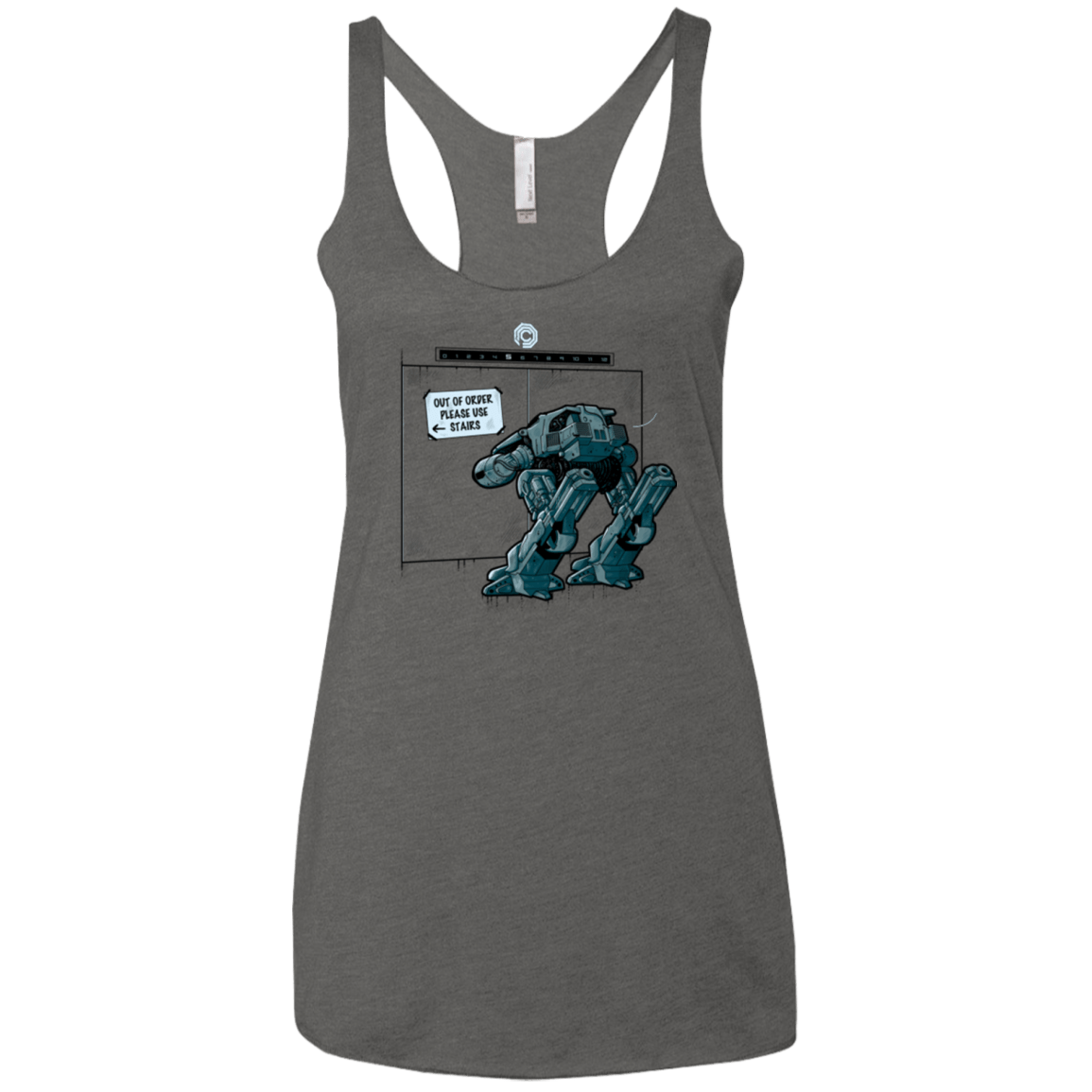 T-Shirts Premium Heather / X-Small NOW WHAT Women's Triblend Racerback Tank