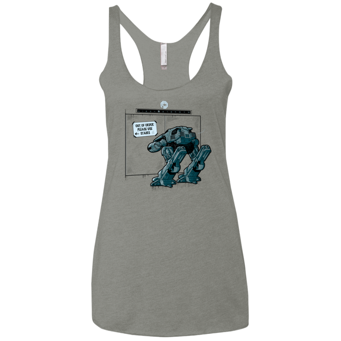 T-Shirts Venetian Grey / X-Small NOW WHAT Women's Triblend Racerback Tank
