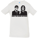 T-Shirts White / 6 Months NOW YOU KNOW NOTHING Infant Premium T-Shirt