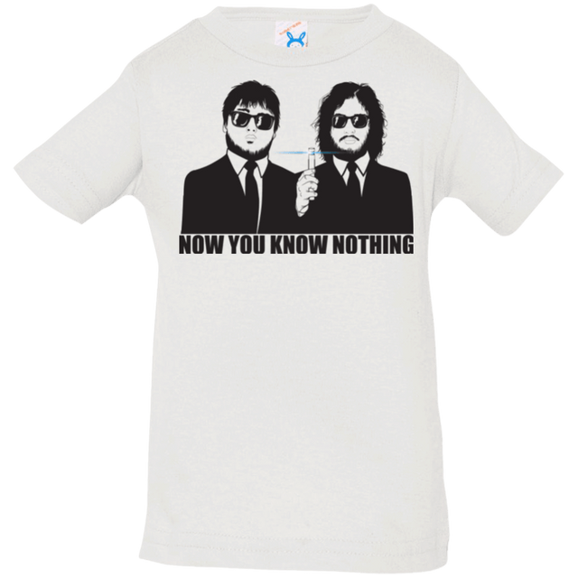 T-Shirts White / 6 Months NOW YOU KNOW NOTHING Infant Premium T-Shirt