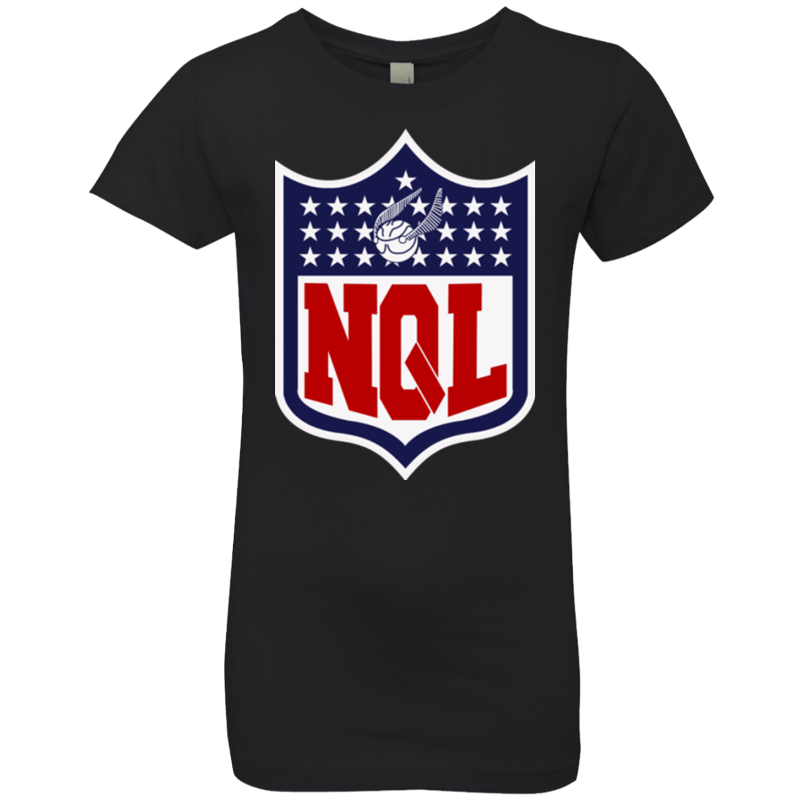 T-Shirts Black / YXS NQL Girls Premium T-Shirt