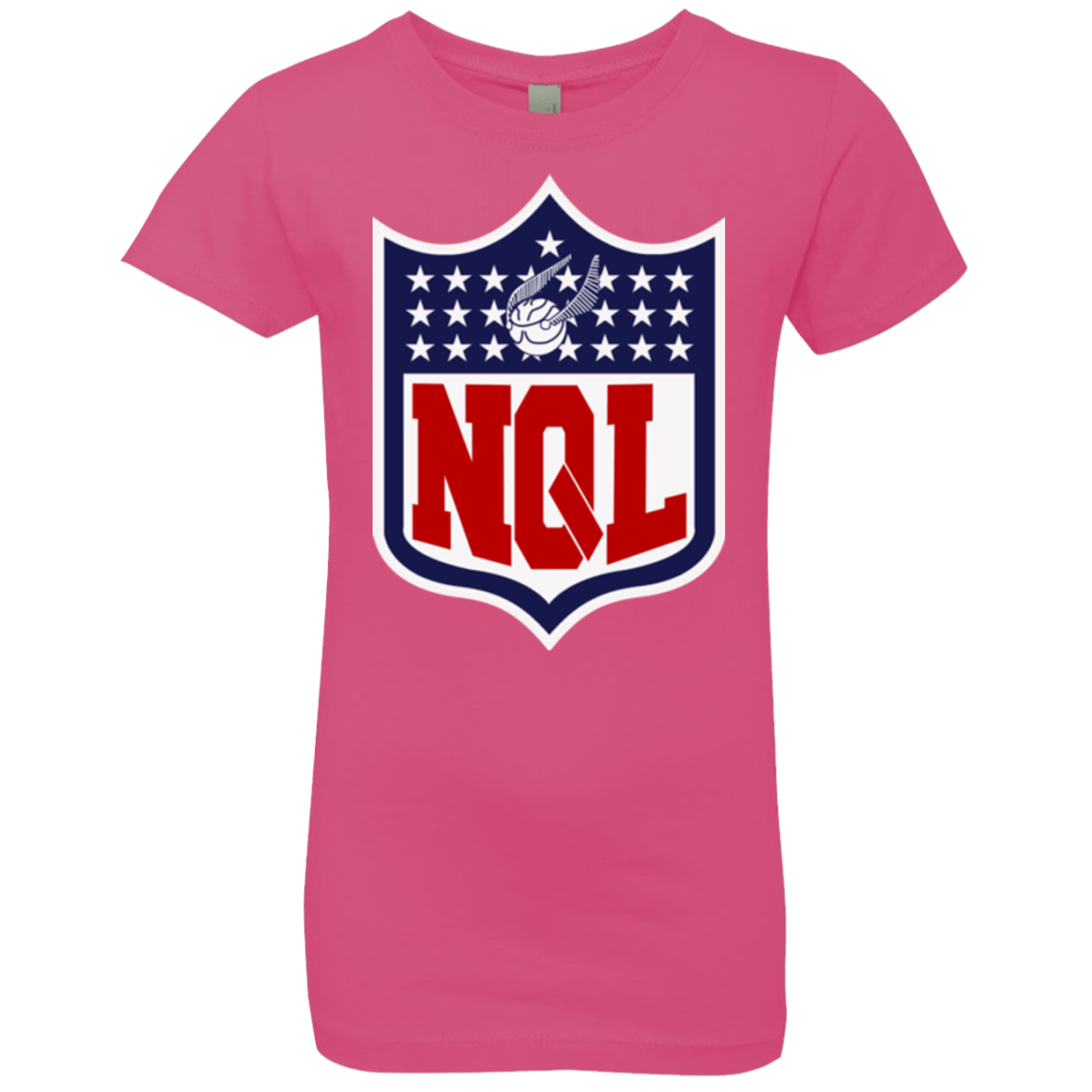 T-Shirts Hot Pink / YXS NQL Girls Premium T-Shirt