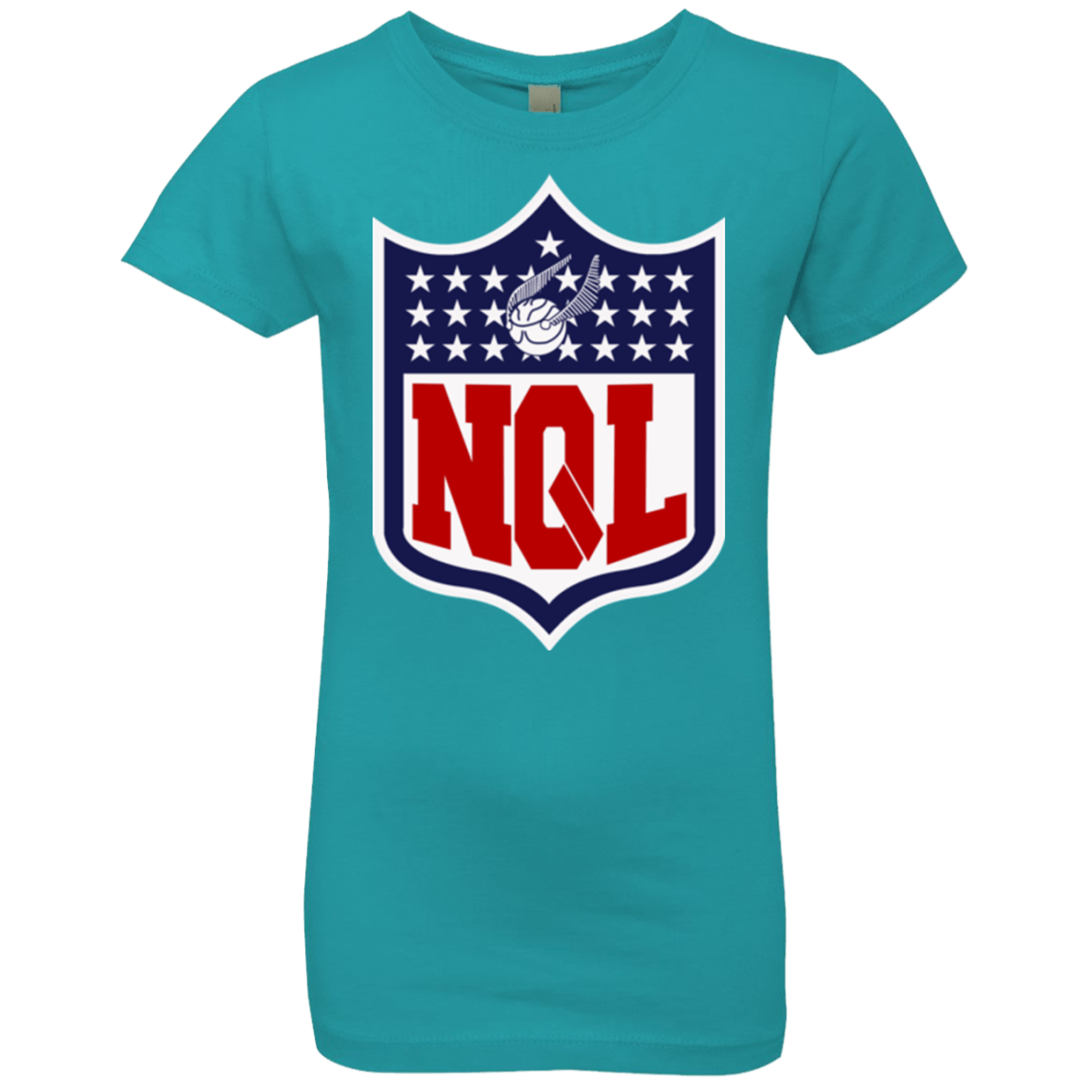 T-Shirts Tahiti Blue / YXS NQL Girls Premium T-Shirt