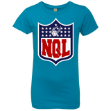 T-Shirts Turquoise / YXS NQL Girls Premium T-Shirt