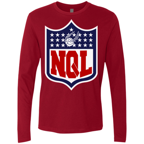 T-Shirts Cardinal / Small NQL Men's Premium Long Sleeve