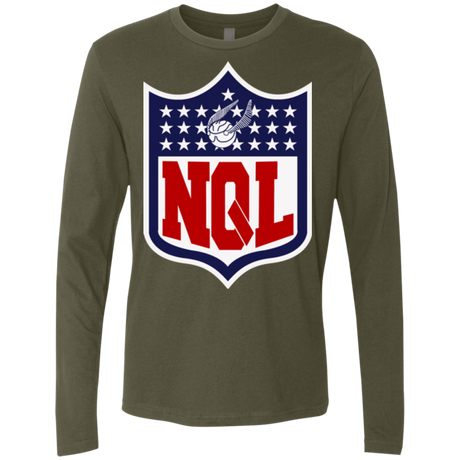 T-Shirts Military Green / Small NQL Men's Premium Long Sleeve
