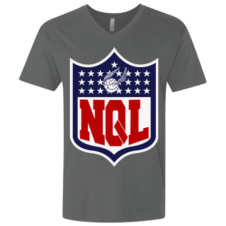 T-Shirts Heavy Metal / X-Small NQL Men's Premium V-Neck