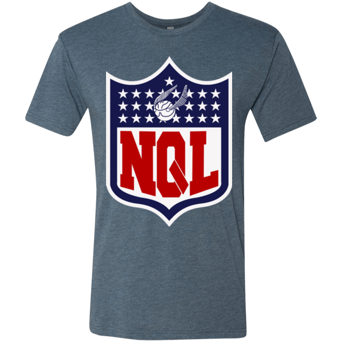 T-Shirts Indigo / Small NQL Men's Triblend T-Shirt