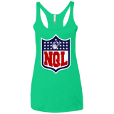 T-Shirts Envy / X-Small NQL Women's Triblend Racerback Tank