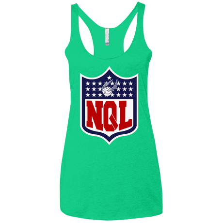 T-Shirts Envy / X-Small NQL Women's Triblend Racerback Tank