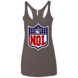 T-Shirts Macchiato / X-Small NQL Women's Triblend Racerback Tank