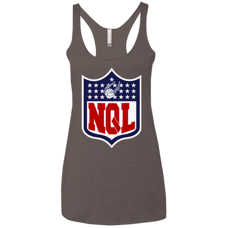 T-Shirts Macchiato / X-Small NQL Women's Triblend Racerback Tank