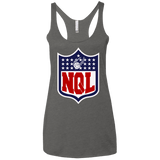 T-Shirts Premium Heather / X-Small NQL Women's Triblend Racerback Tank