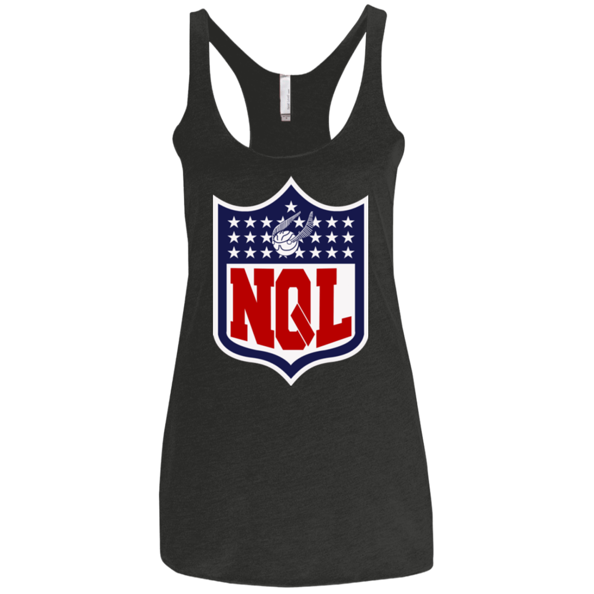 T-Shirts Vintage Black / X-Small NQL Women's Triblend Racerback Tank