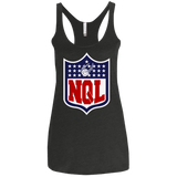 T-Shirts Vintage Black / X-Small NQL Women's Triblend Racerback Tank