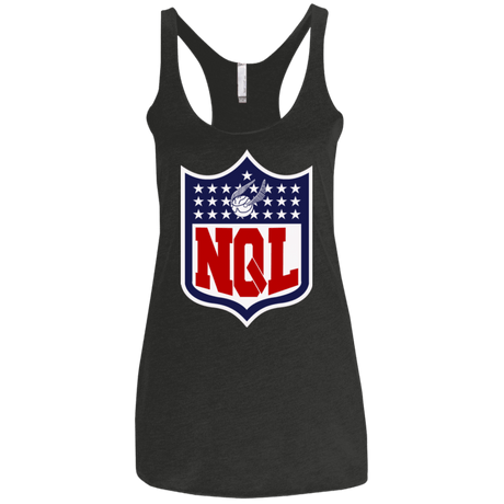T-Shirts Vintage Black / X-Small NQL Women's Triblend Racerback Tank